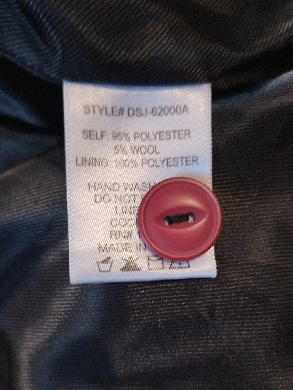 NEW Skylar + Madison Wool-Blend Buffalo Check Jacket Red & Black Plaid - Small - Picture 6 of 6